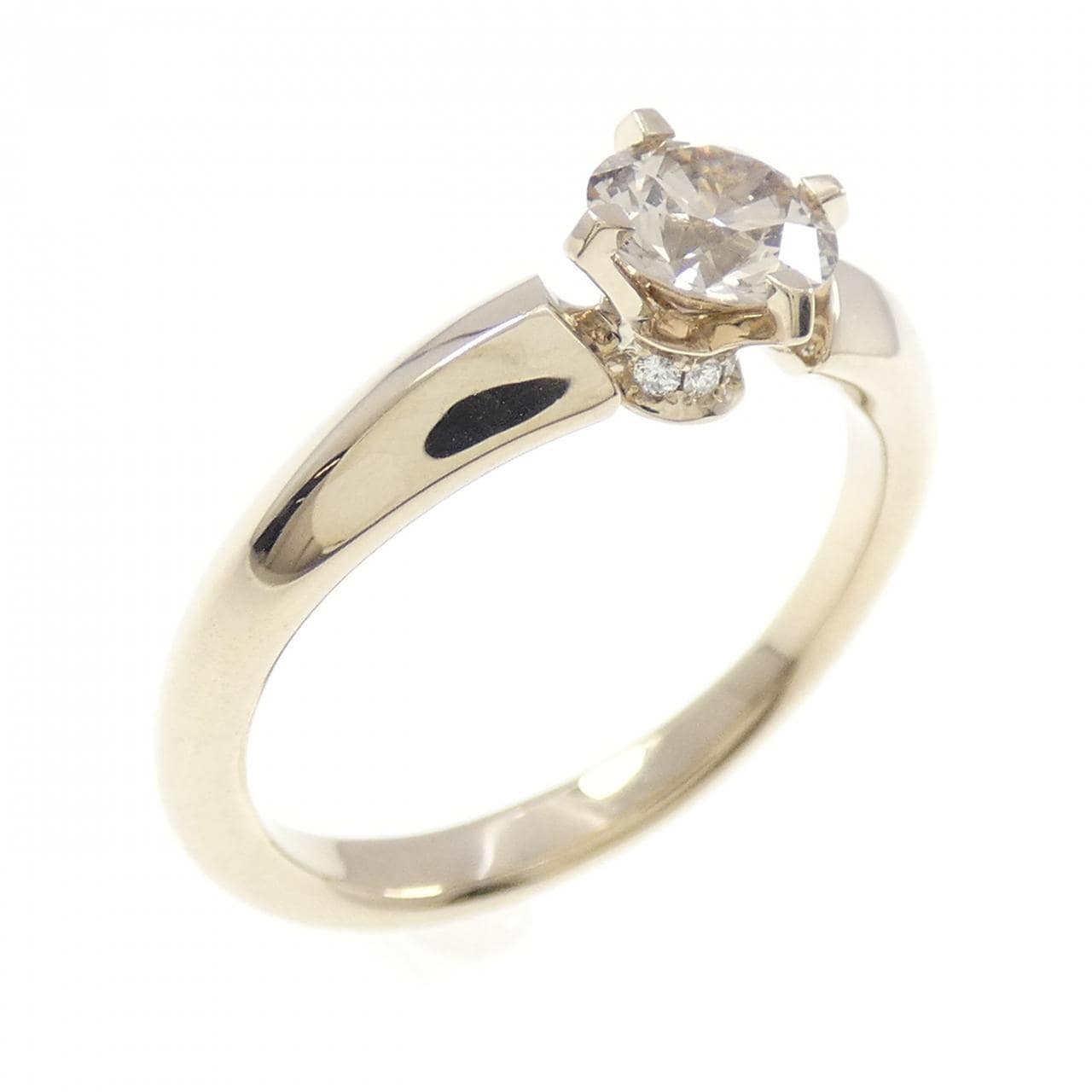 カシケイ ソリティア リング 0.52CT