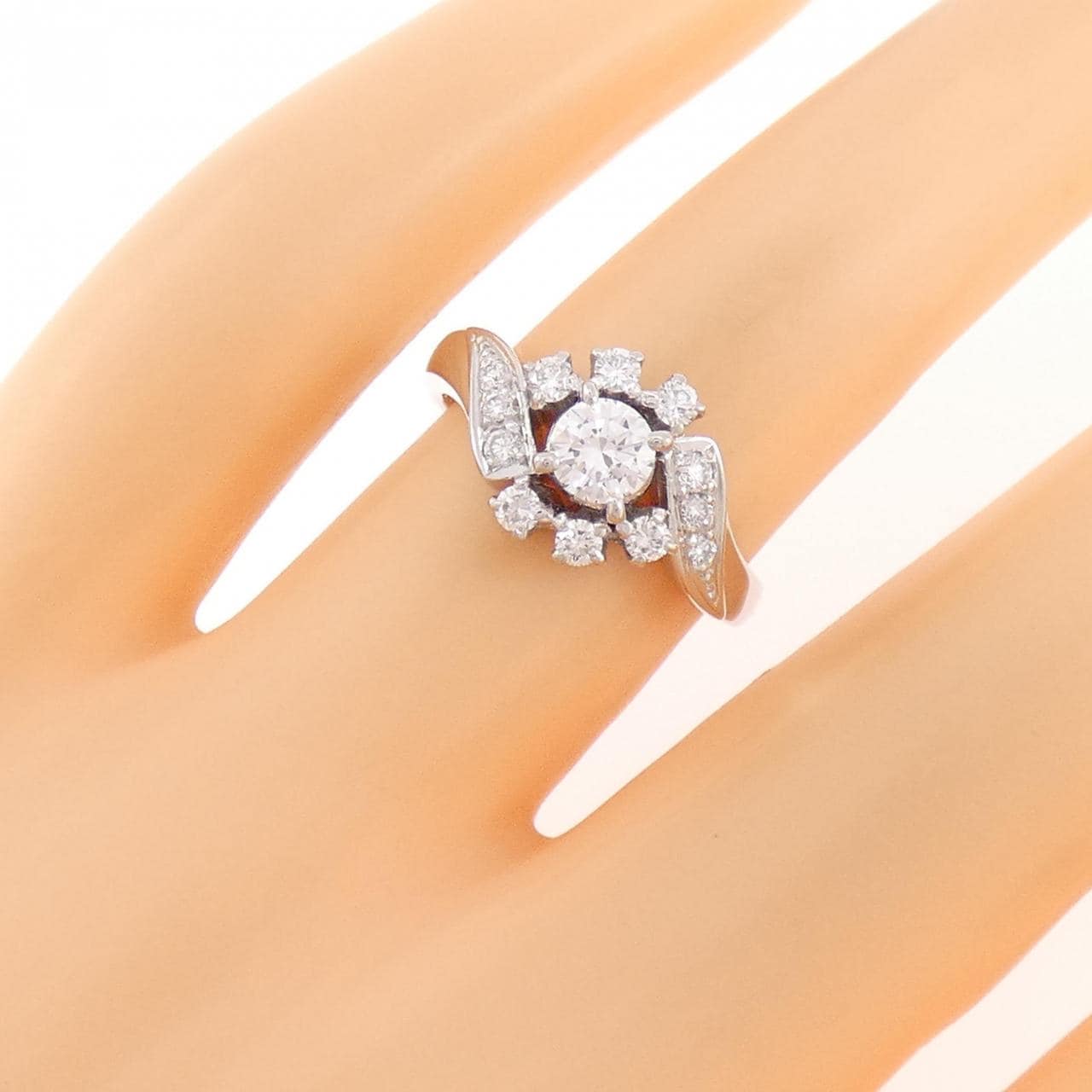 ミキモト ダイヤモンド リング 0.29CT