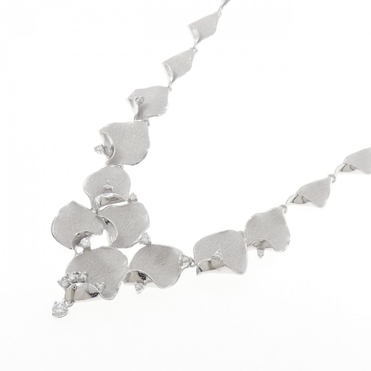 タムラシュンイチ ダイヤモンド ネックレス 0.77CT