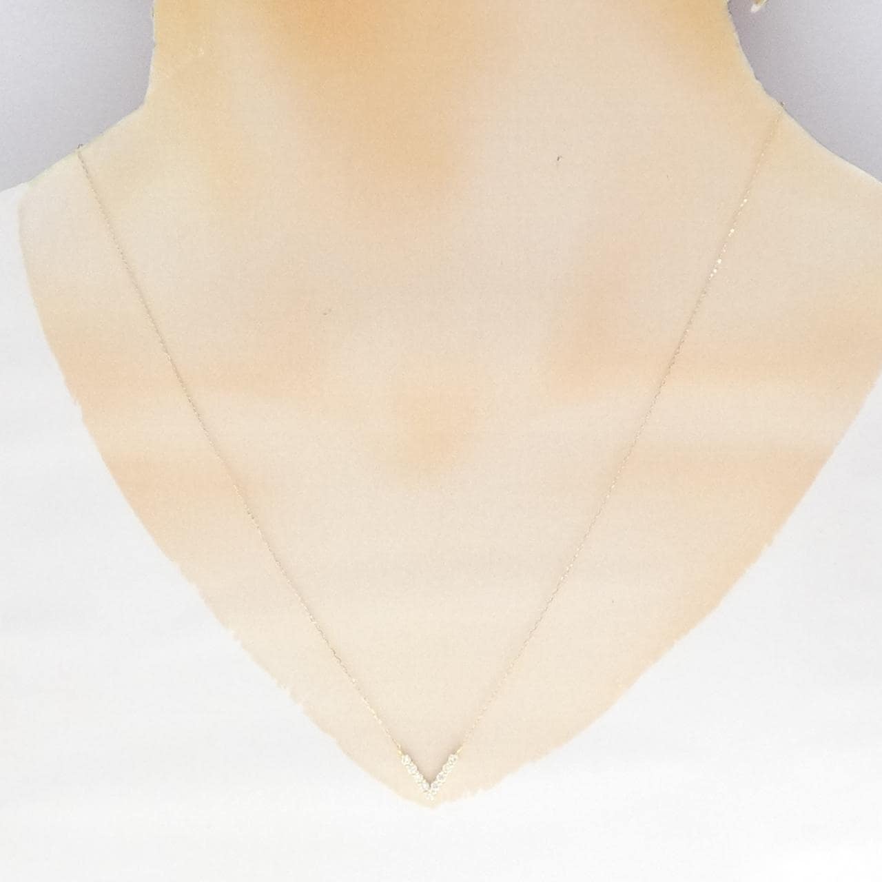 K18YG ダイヤモンド ネックレス 0.20CT