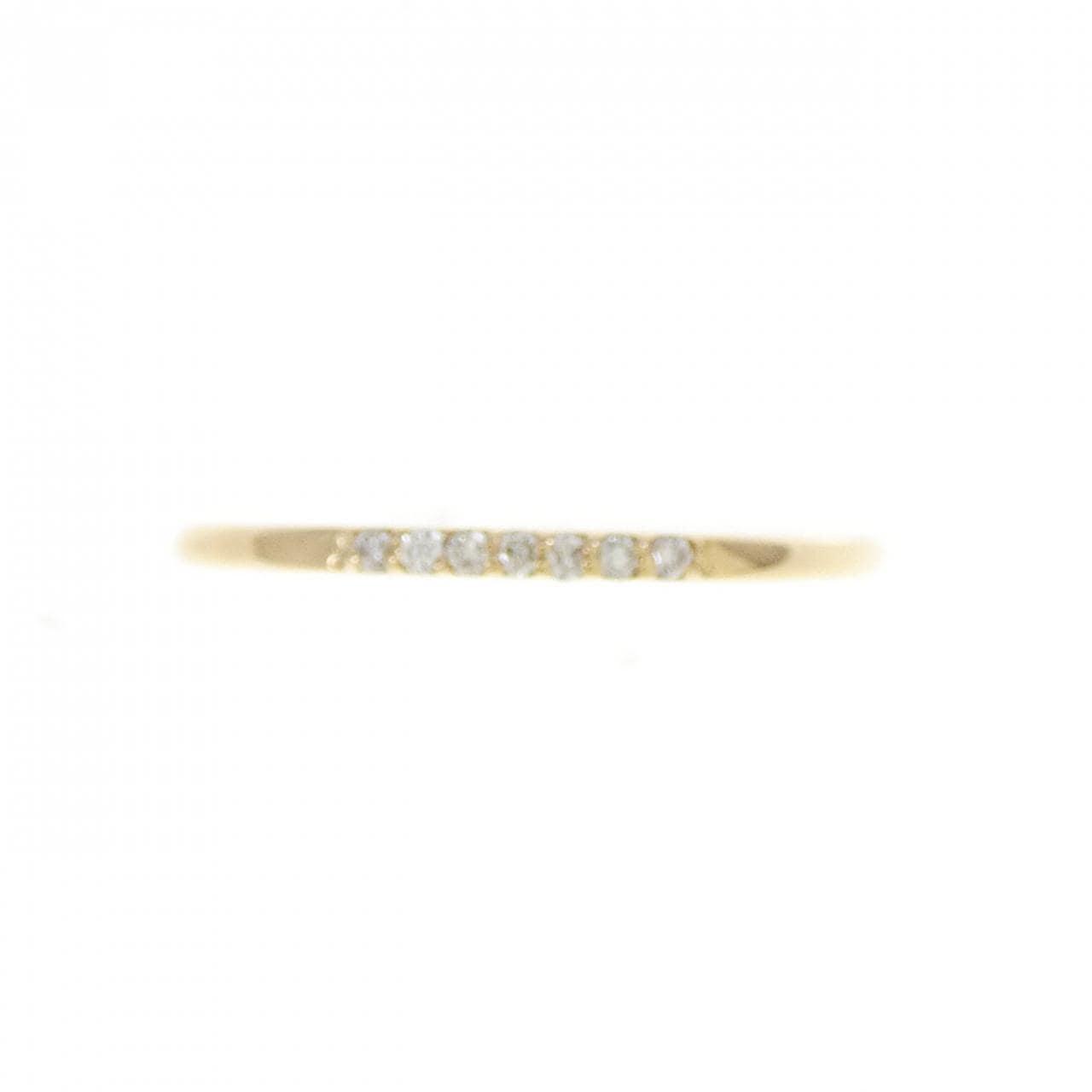 K18YG ダイヤモンド リング 0.035CT
