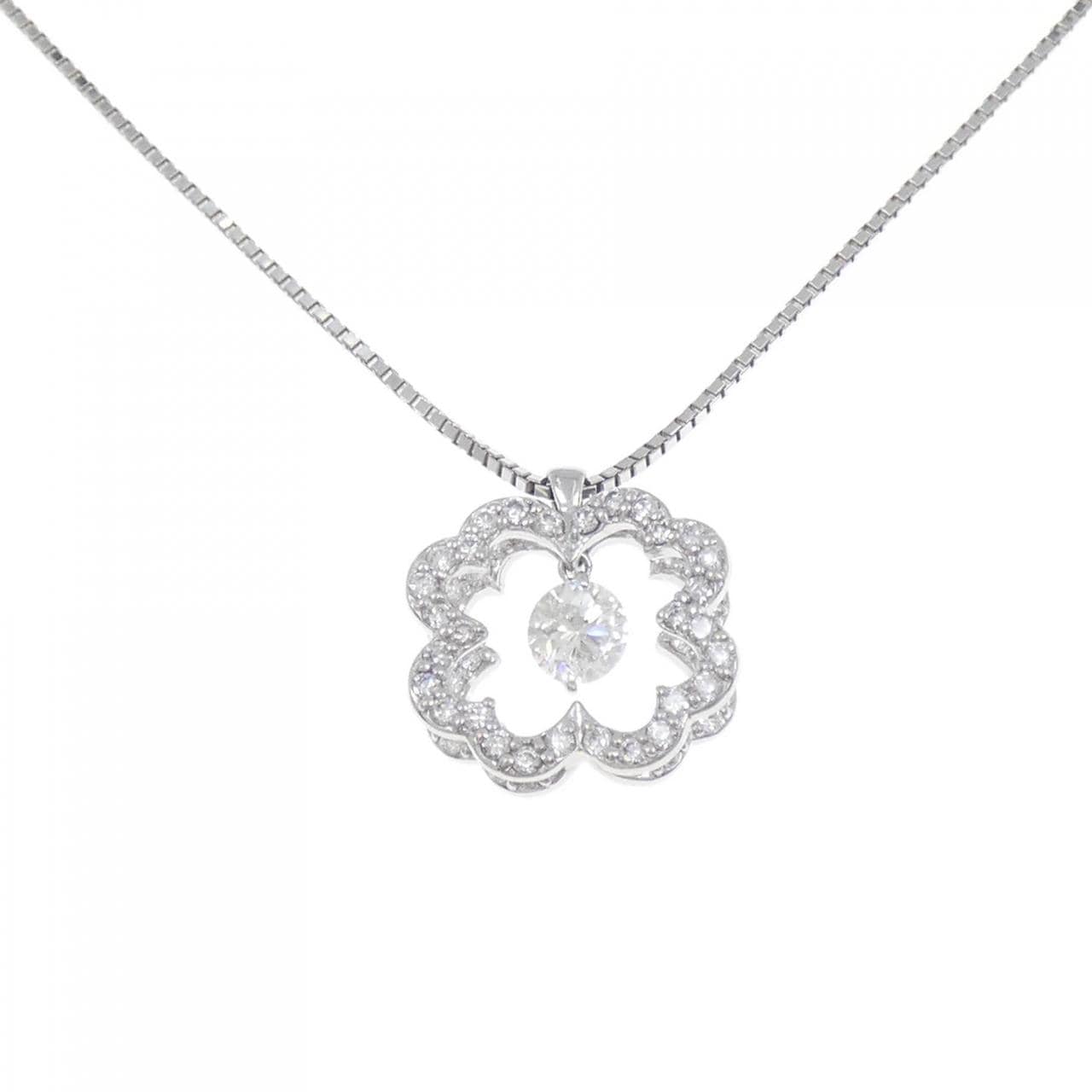 PT Diamond Necklace 0.503CT H SI2 Good