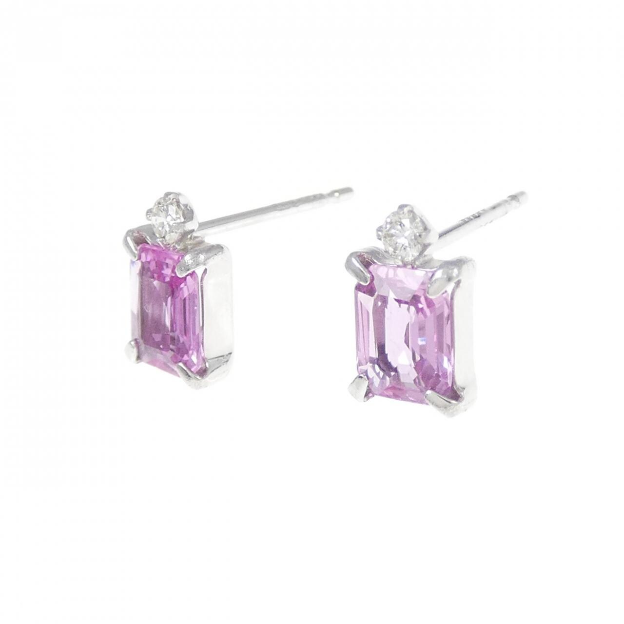[Remake] PT Sapphire Earrings 0.69CT