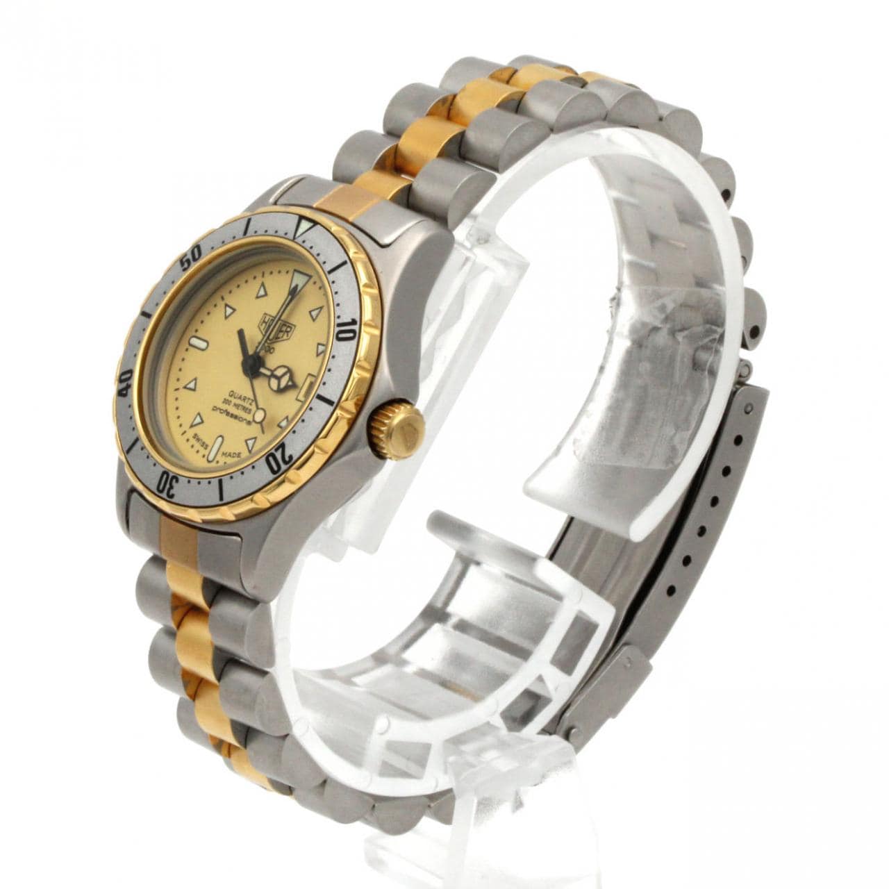 【ノーメンテナンス還元価格】タグ･ホイヤー プロフェッショナル2000 コンビ 974.008 SSxGP クォーツ