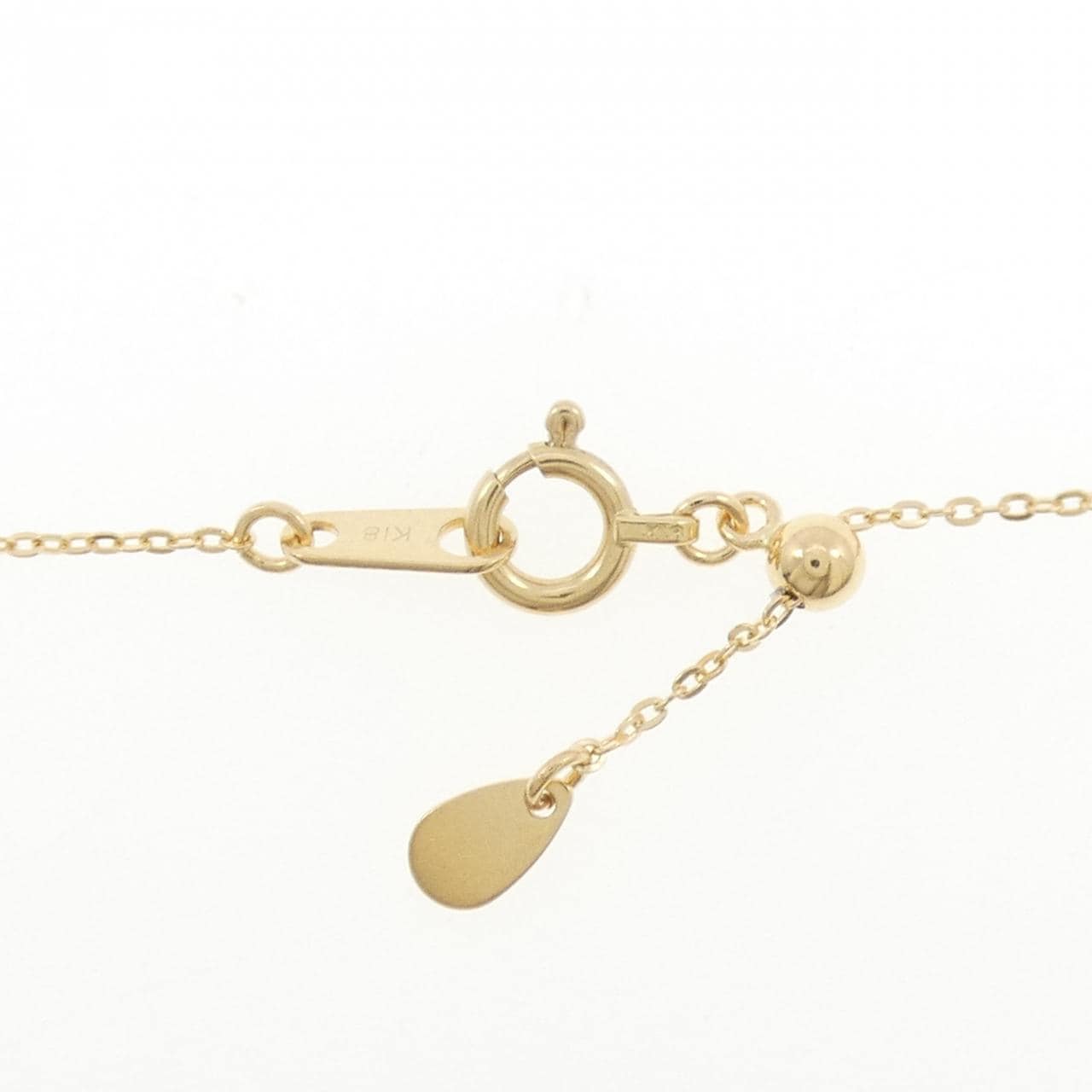 K18YG ダイヤモンド ネックレス 0.207CT