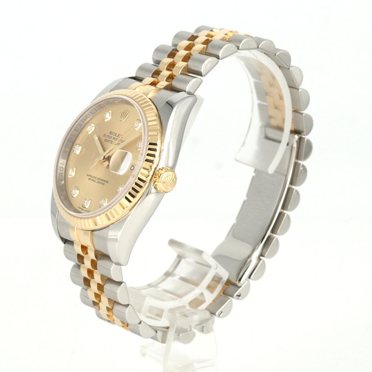 ロレックス デイトジャスト 116233G SSxYG 自動巻 V番