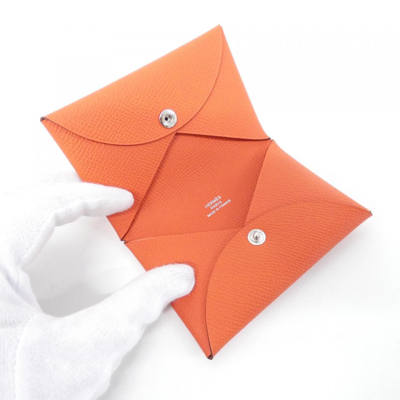 【未使用品】エルメス カルヴィ 044164CK カードケース