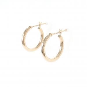 K18PG フープ ピアス