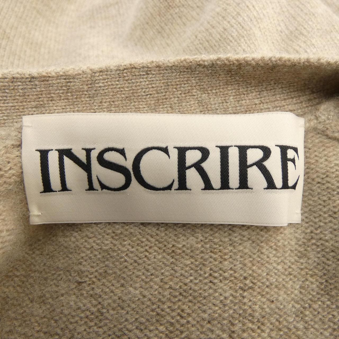 アンスクリア INSCRIRE カーディガン