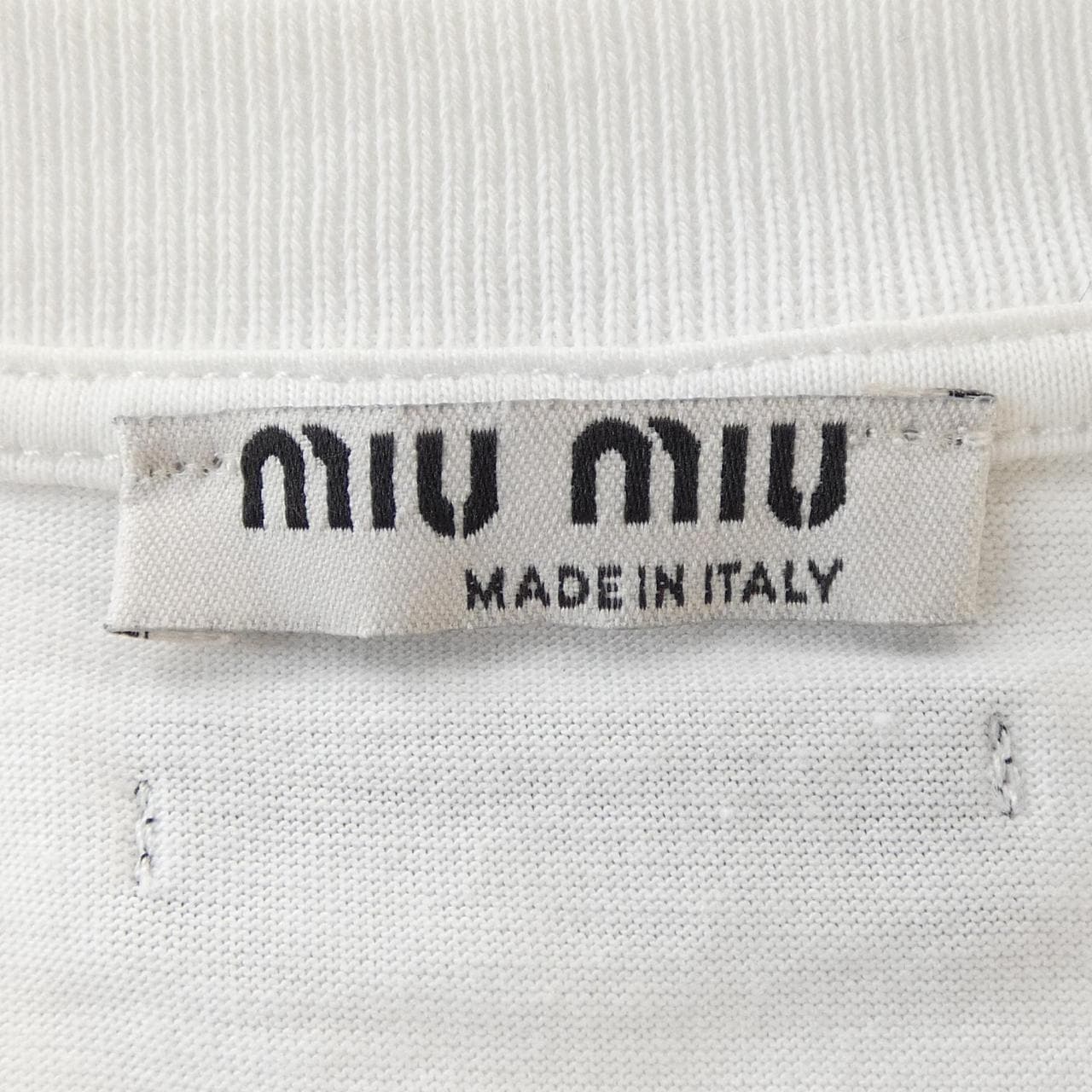 ミュウミュウ MIU MIU MJN095 1TNJ Tシャツ