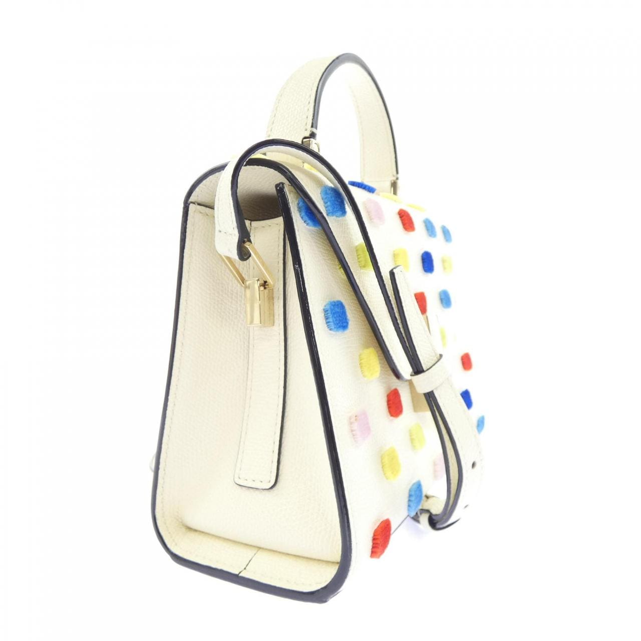 ヴァレクストラ VALEXTRA イジイデ ISIDE ポルカドット POLKA DOT V5E23 BAG