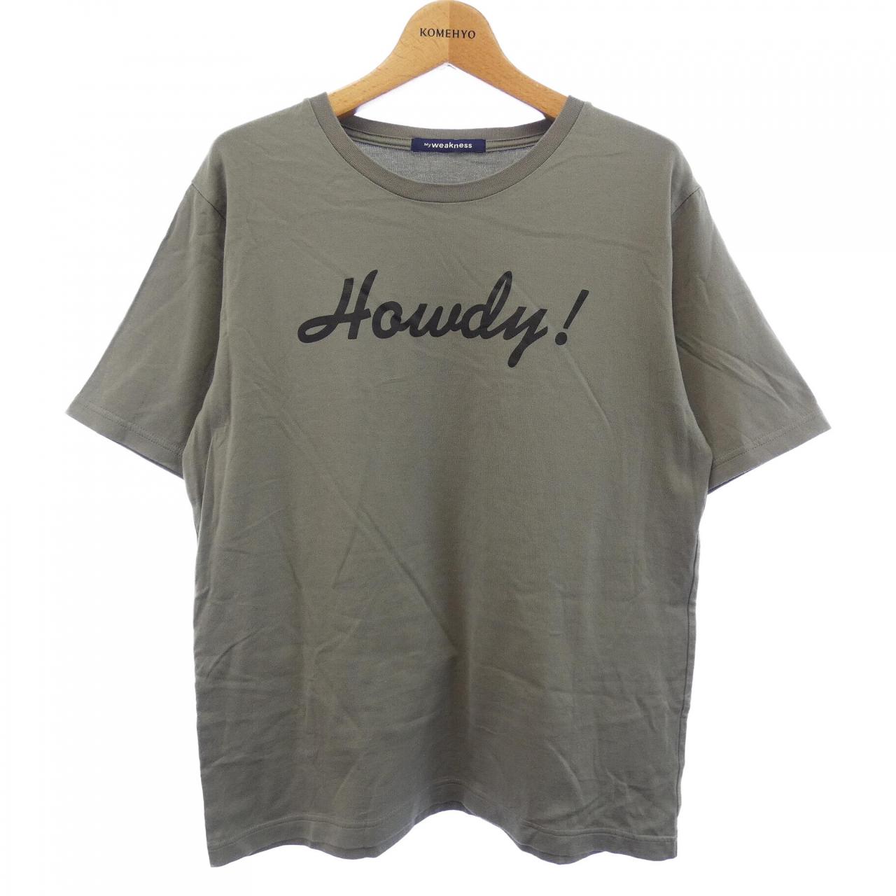 MYWEAKNESS Tシャツ