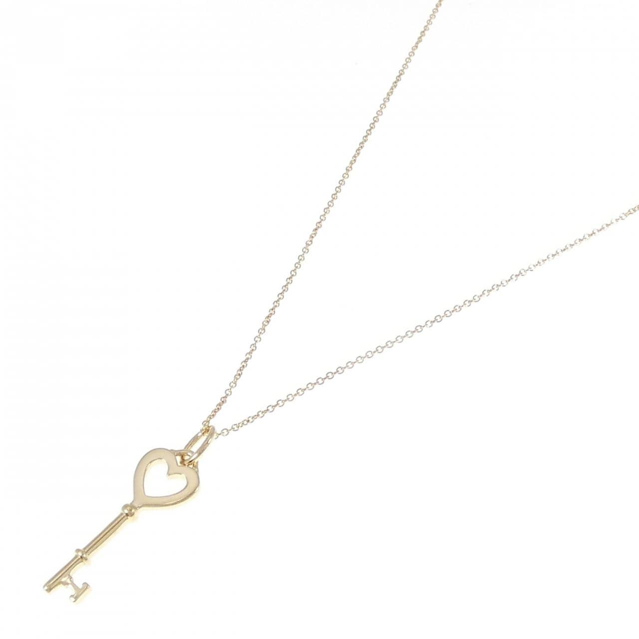 TIFFANY heart key mini necklace