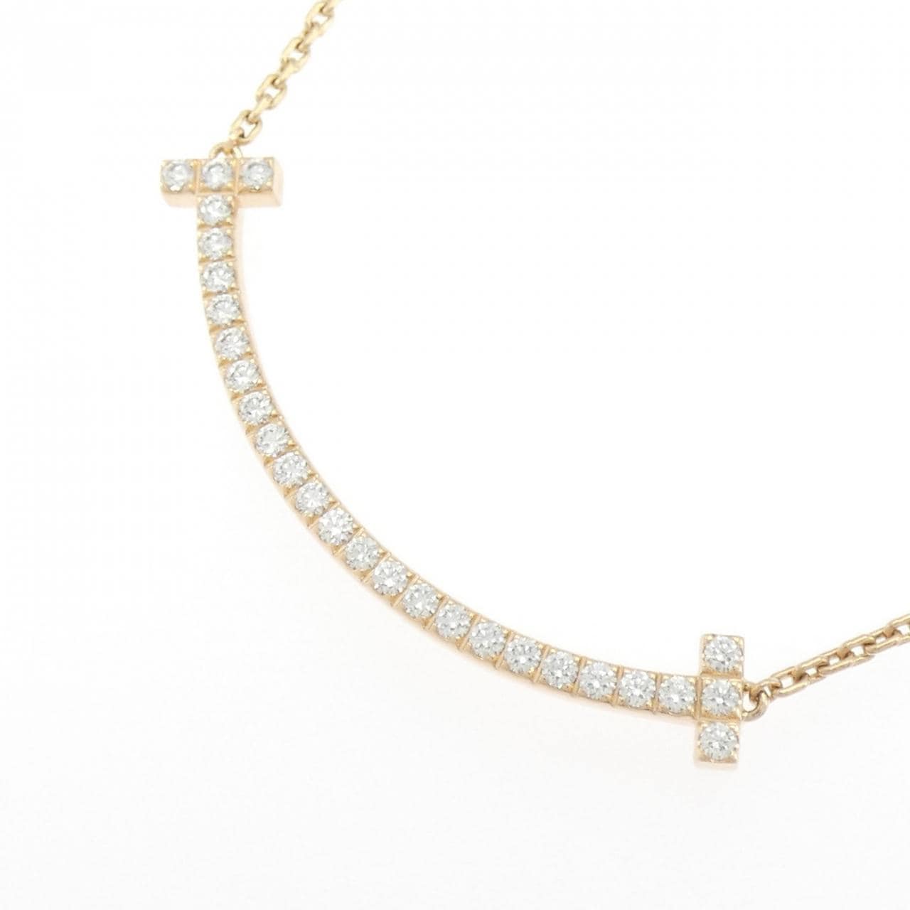 ティファニー Tスマイル ミディアム ネックレス