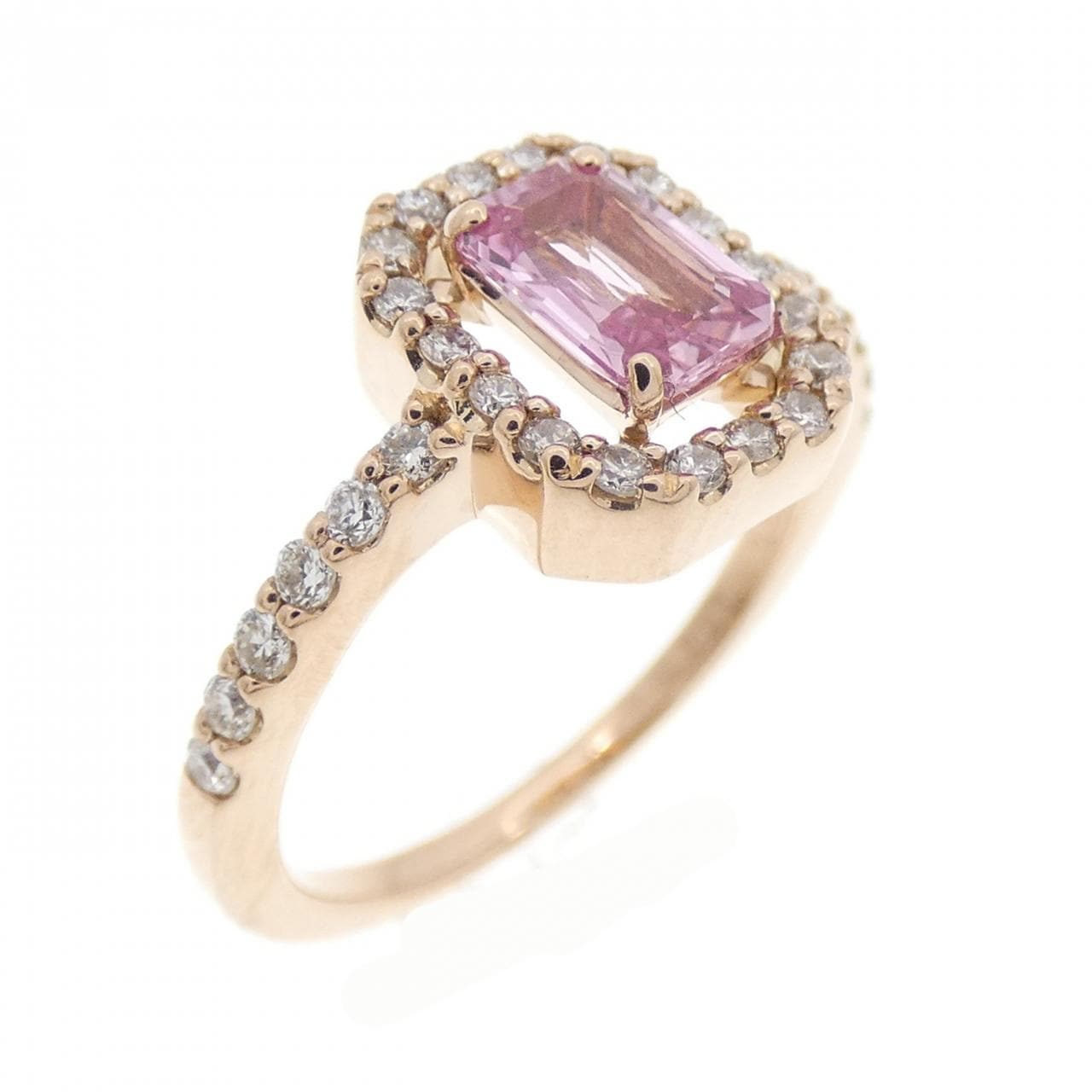 K18PG サファイヤ リング 0.558CT