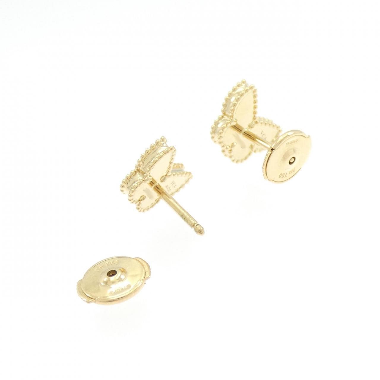 ヴァンクリーフ&アーペル スウィートアルハンブラ パピヨン ピアス