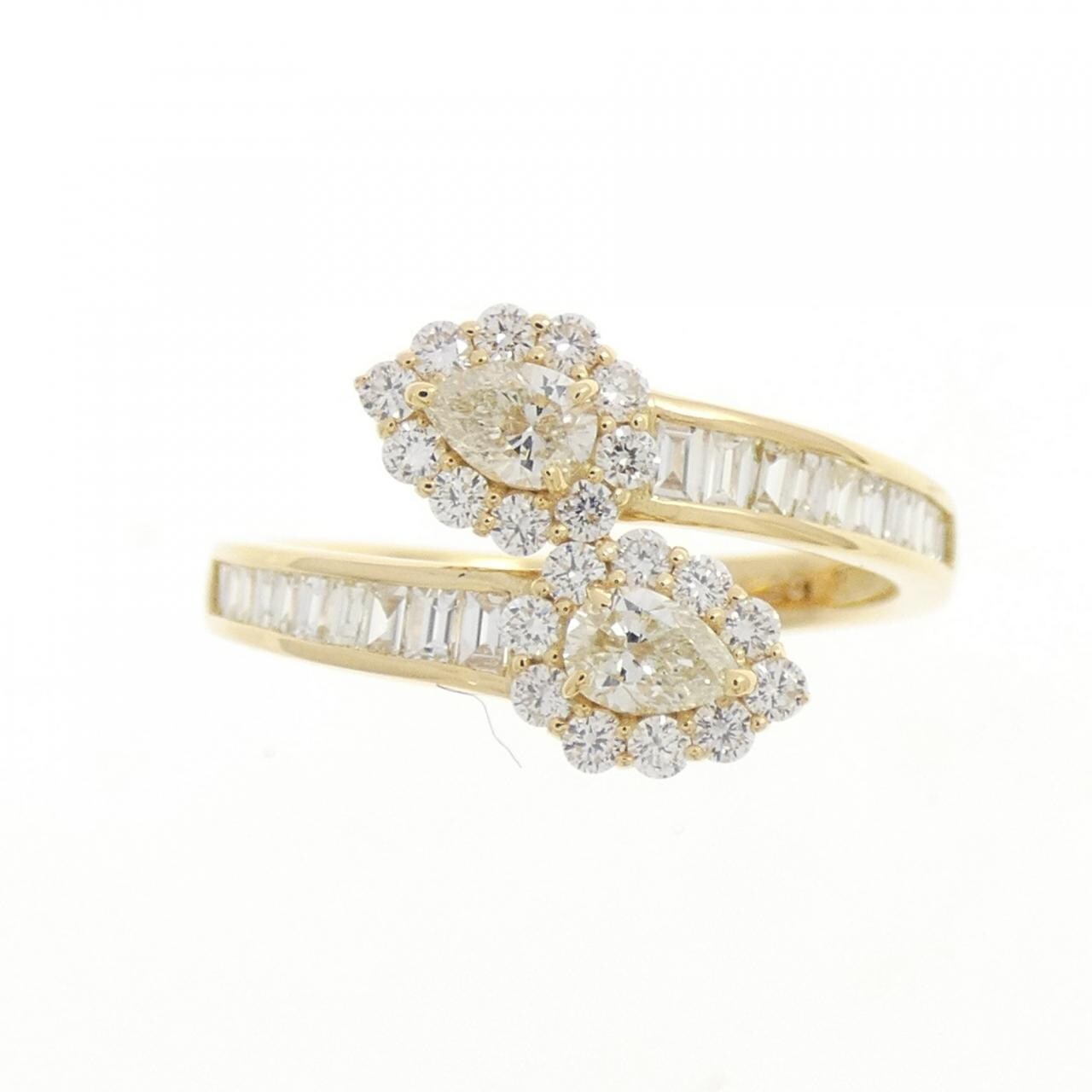 【新品】K18YG ダイヤモンド リング 0.80CT
