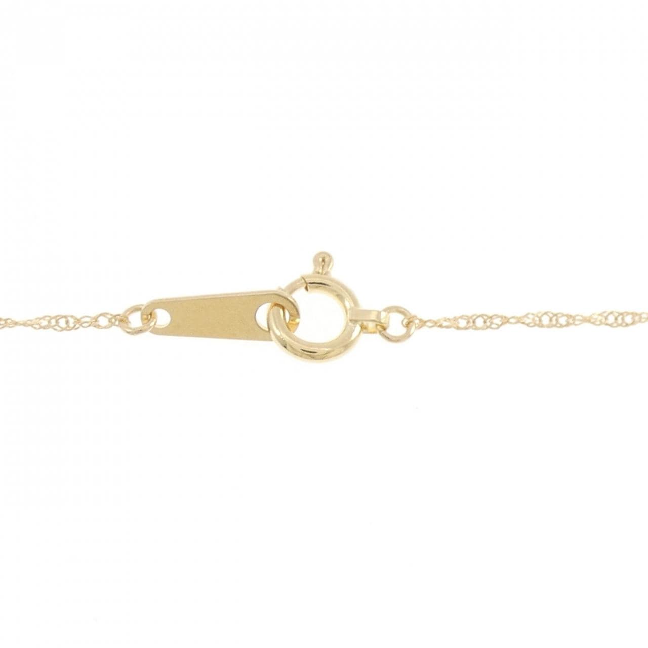 K18YG ダイヤモンド ネックレス 0.20CT