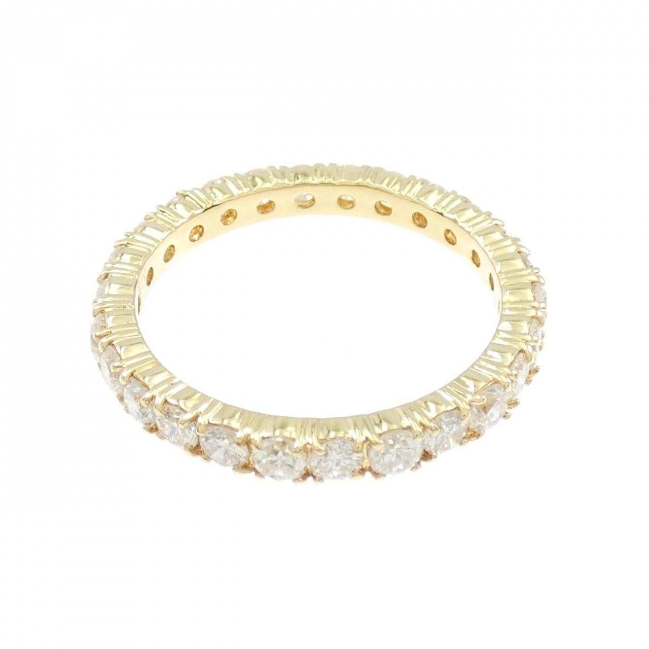 K18YG ダイヤモンド リング 1.24CT