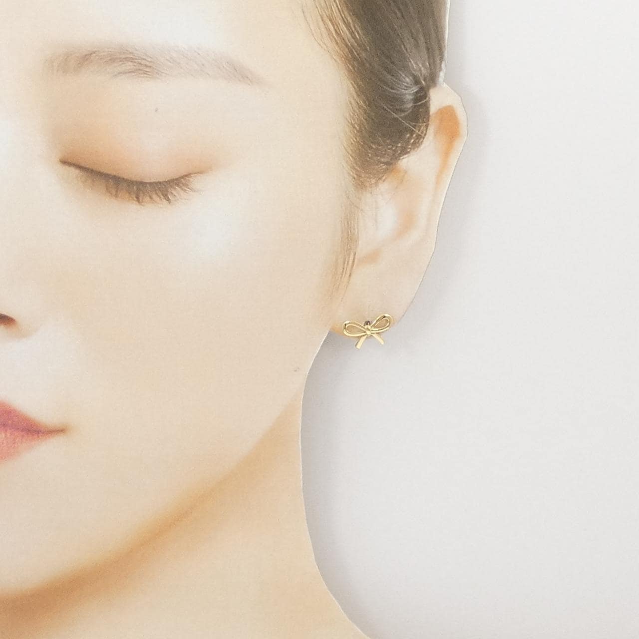 ティファニー ボウ ピアス