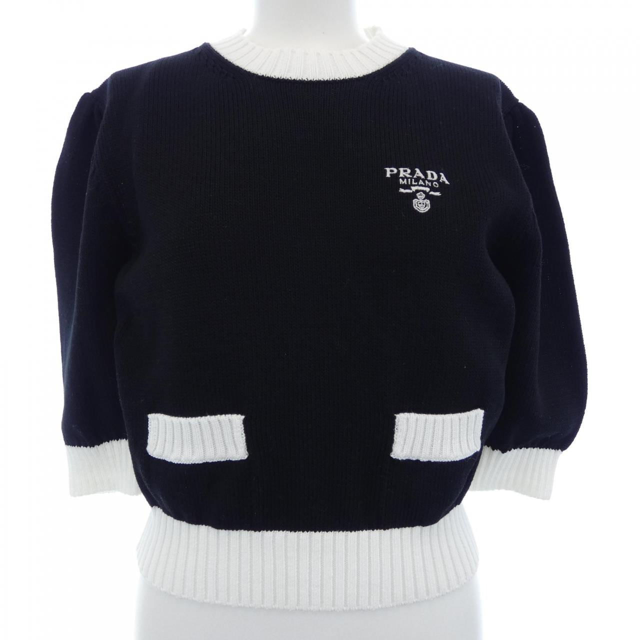 プラダ PRADA コットン クルーネック セーター P24I1R S212 1Z05 ニット