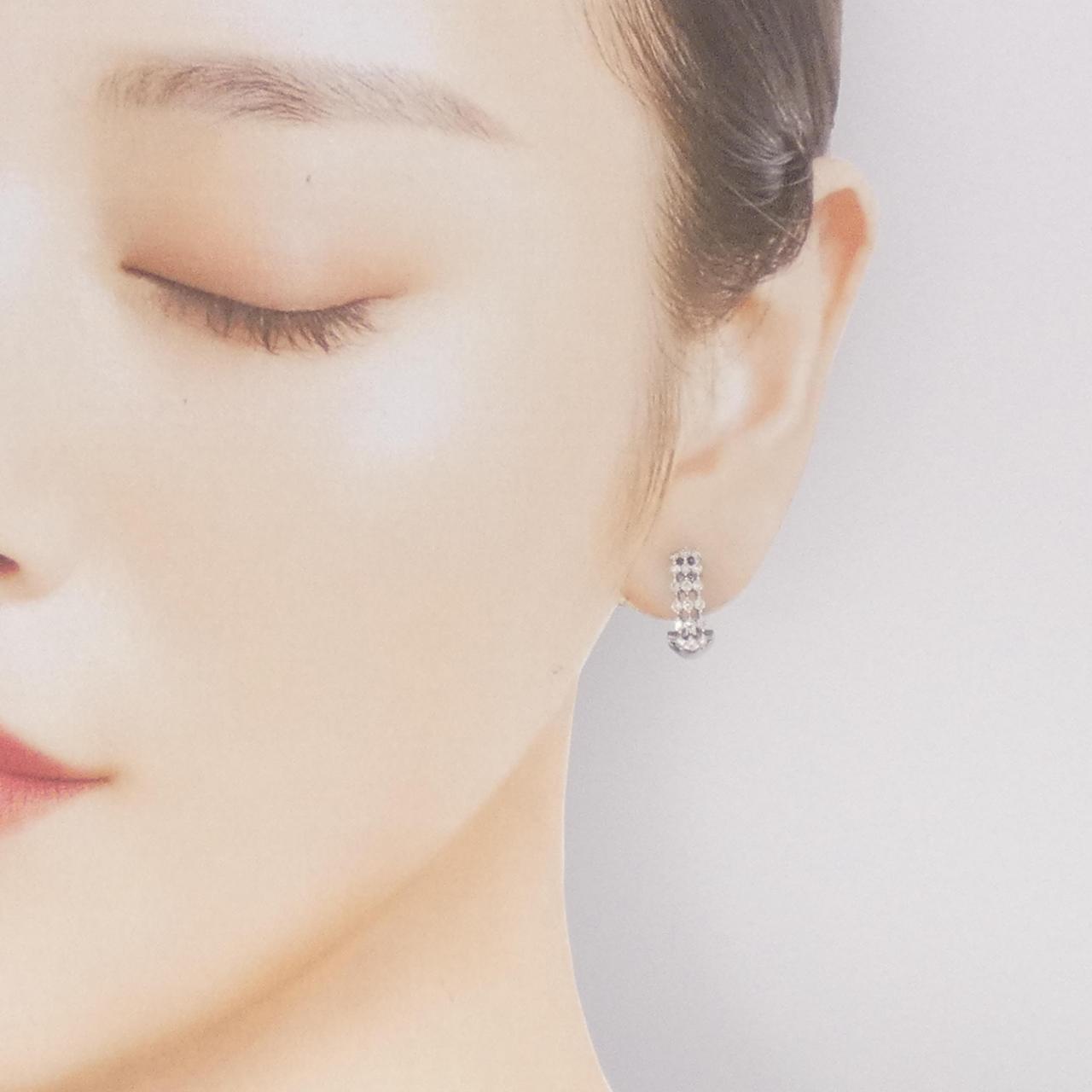 PT900 ダイヤモンド ピアス/イヤリング 0.50CT