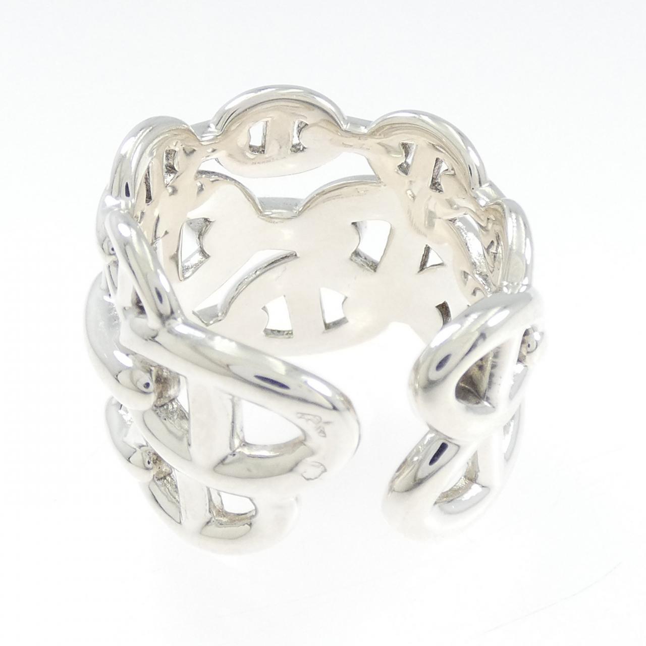 HERMES Chène d'Angle Anchenée Ring