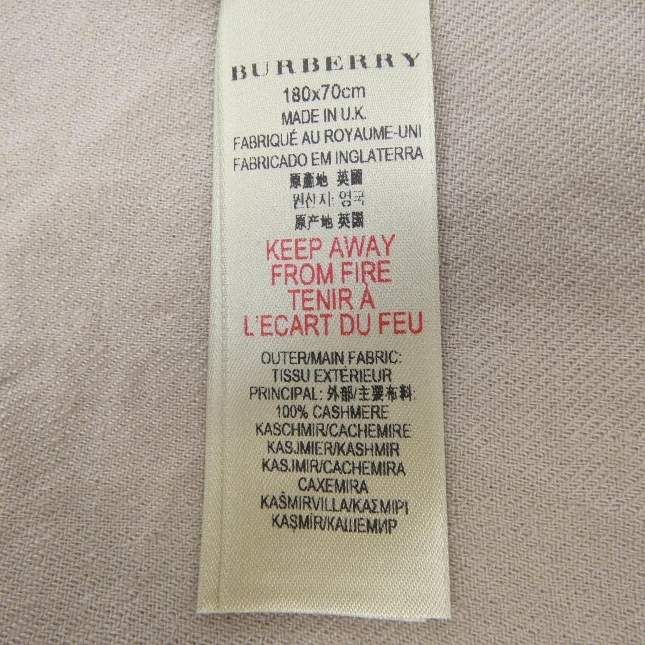 バーバリー BURBERRY STOLE