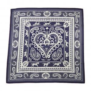 エルメス HERMES CHEVAL DECOEUR BANDANA H244259S カレジェアン140 ショール