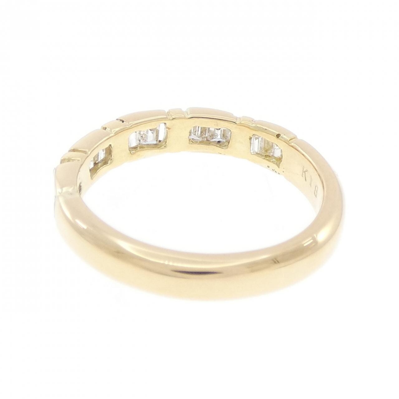 K18YG ダイヤモンド リング 0.432CT