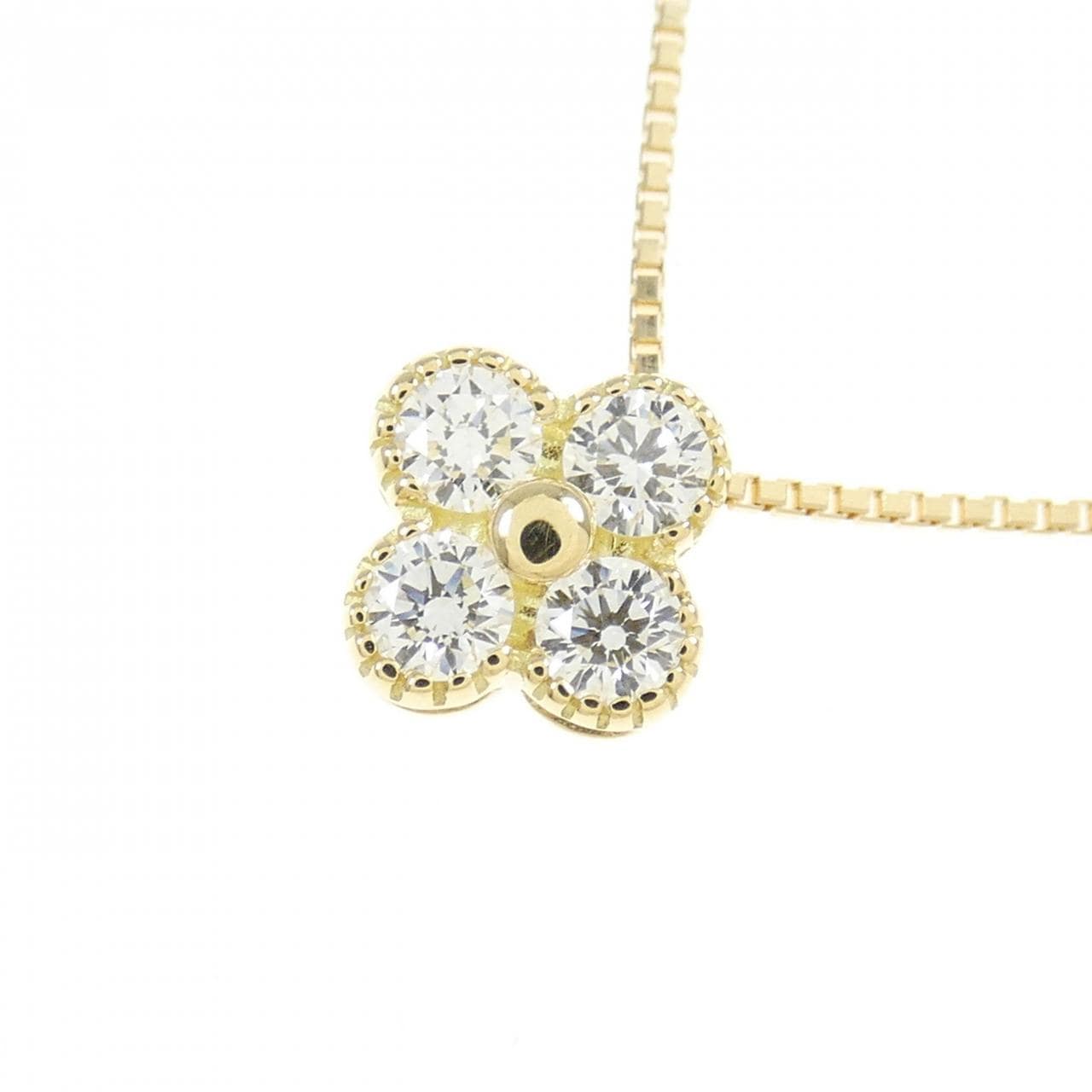 [BRAND NEW] PT Diamond Necklace 0.286CT