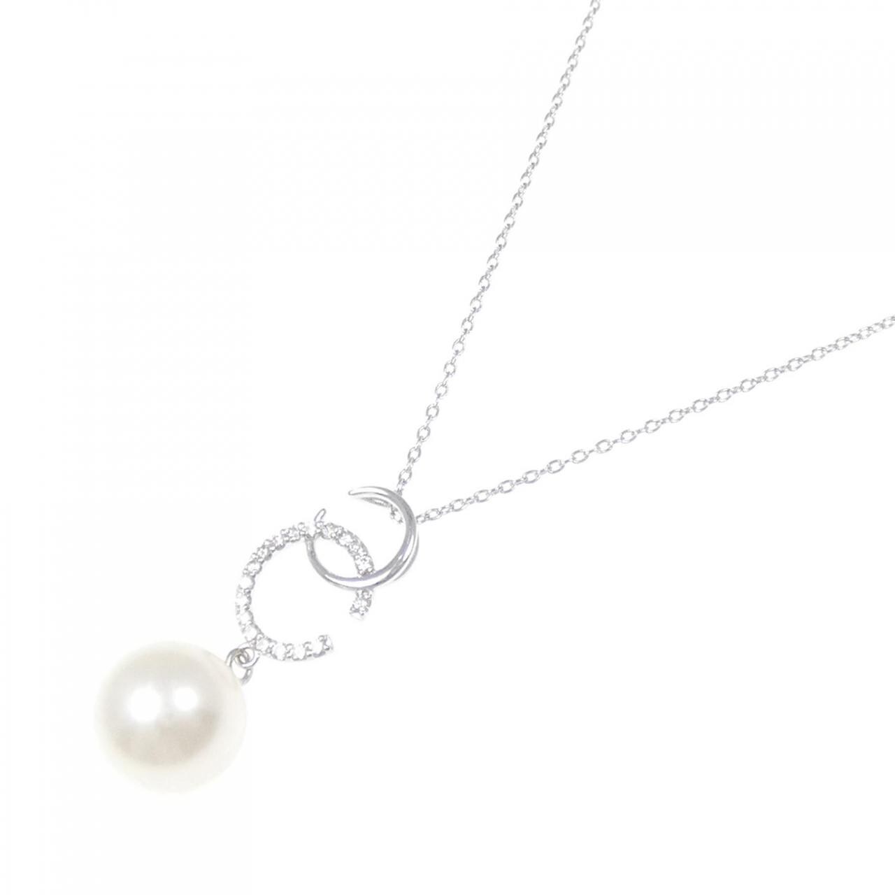 K18WG Akoya pearl necklace 9.3mm