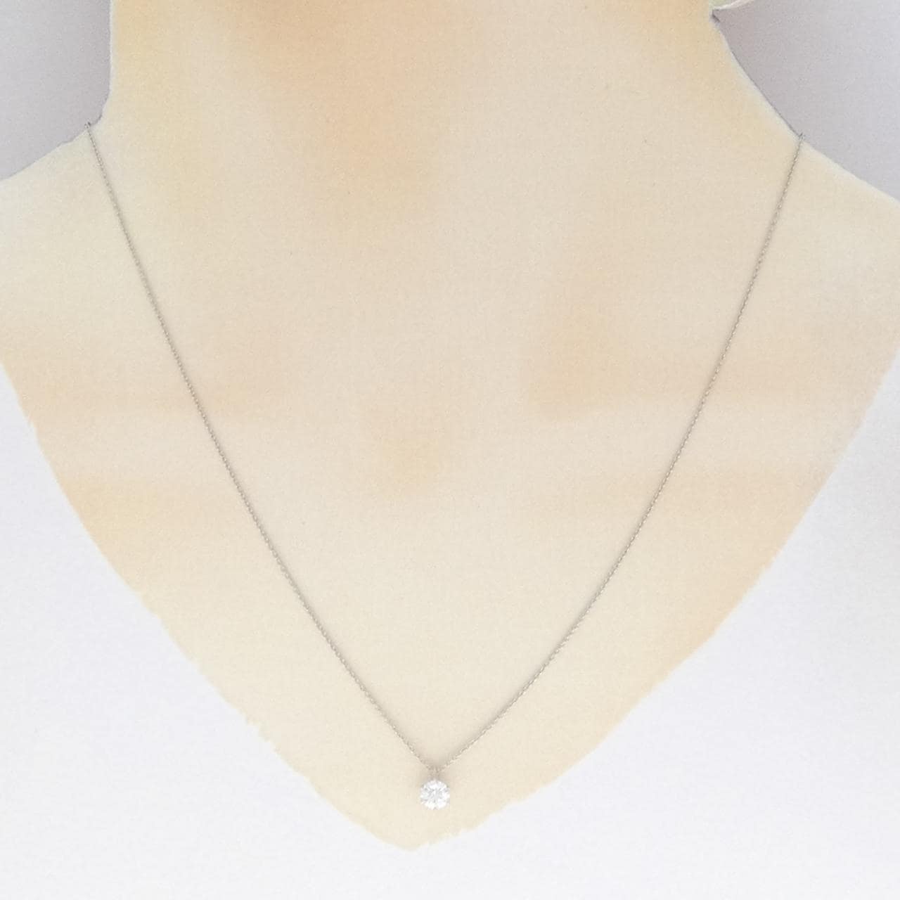 [再加工款] PT900/PT850钻石项链 0.407CT E SI1 EXT