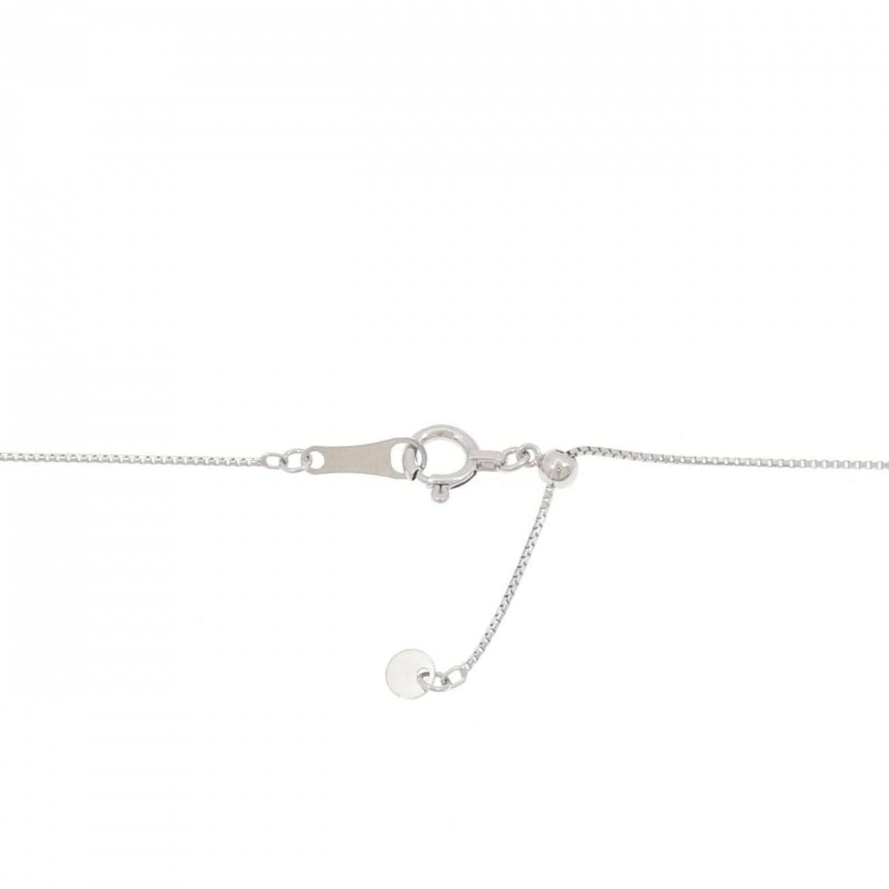 PT900/PT850 エメラルド ネックレス 0.88CT