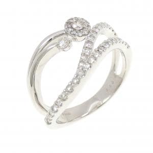 PT900 ダイヤモンド リング 0.43CT