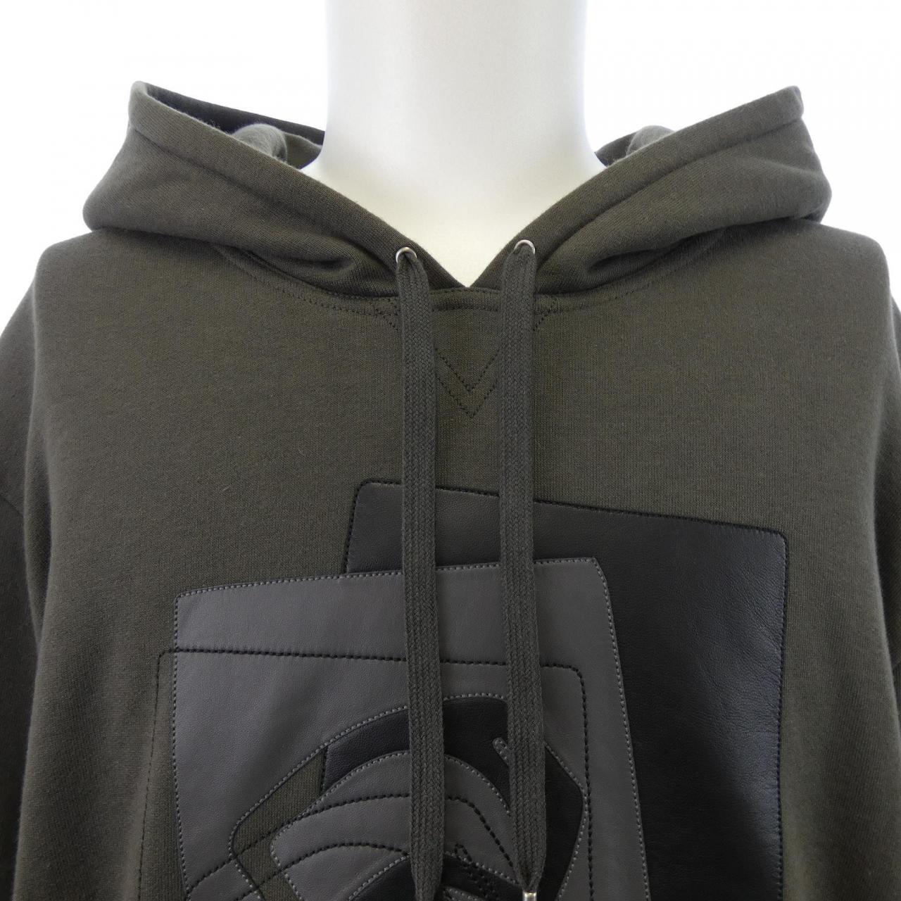 エルメス HERMES フーデッドパーカレザーパッチ　ETRIERS DECALES 367800HA パーカー