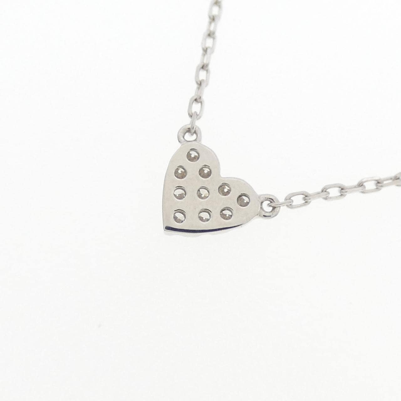 アーカー ハートパヴェ ネックレス 0.05CT