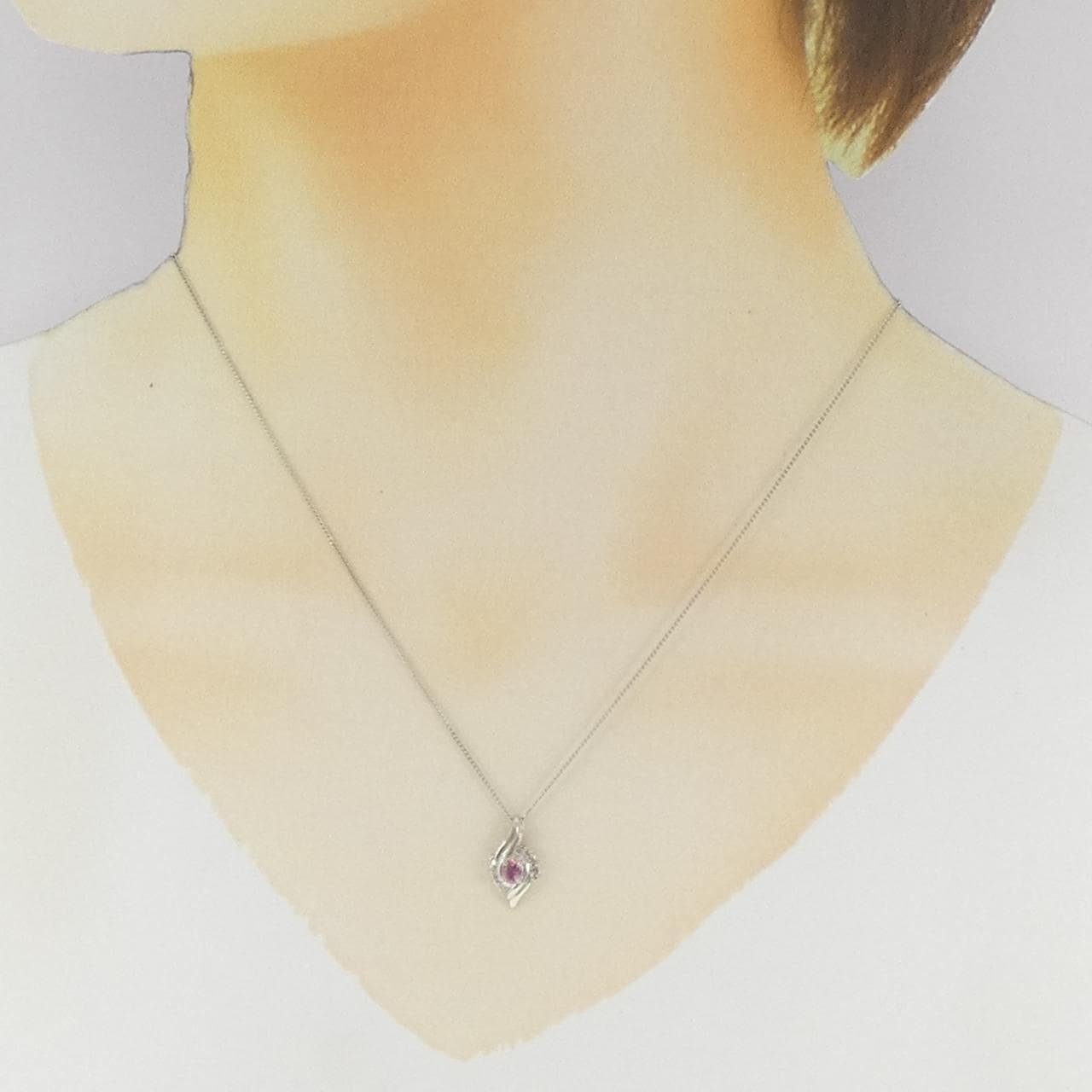 PT900/PT850 トルマリン ネックレス