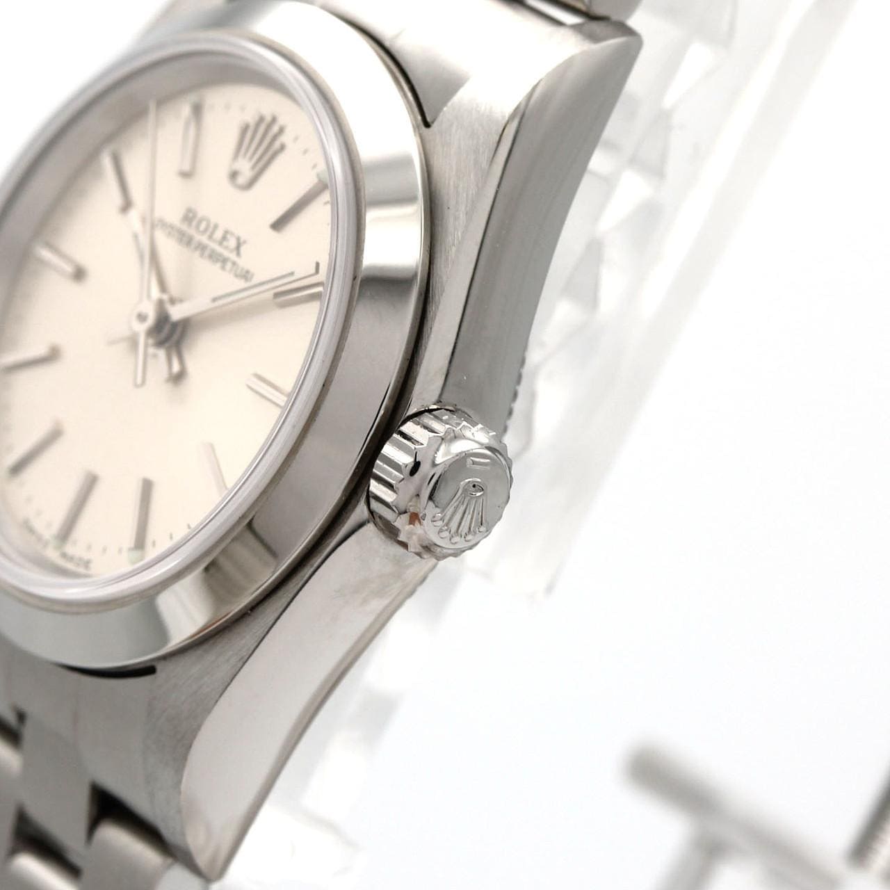 ロレックス オイスターパーペチュアル 76080 SS 自動巻 Y番