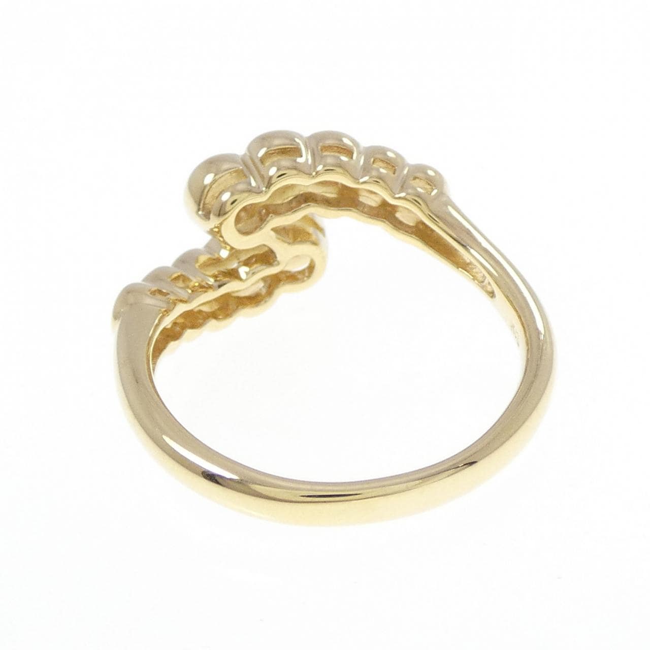 K18YG ダイヤモンド リング 0.72CT