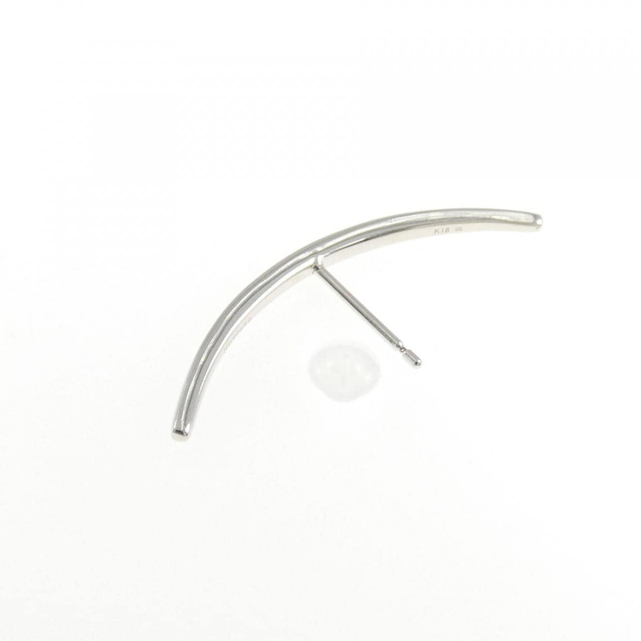 ヒロタカ K18WG ピアス 片耳