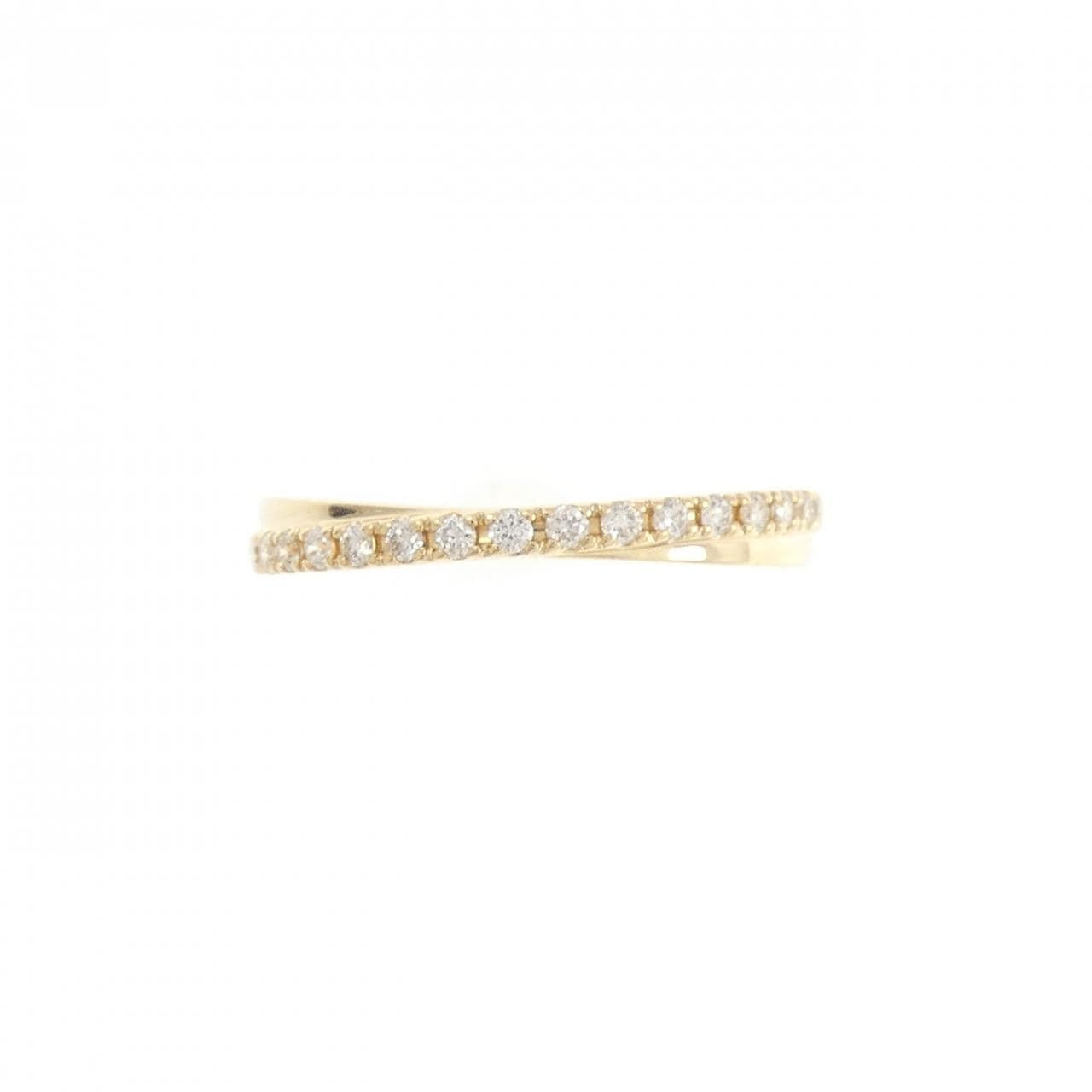 K18YG ダイヤモンド リング 0.13CT