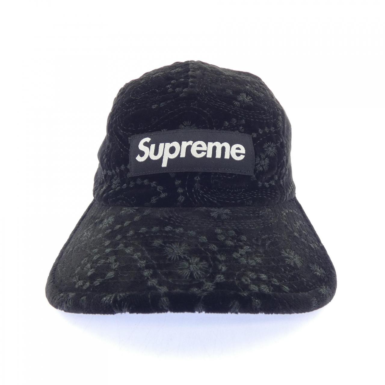 シュプリーム SUPREME Velvet Paisley Camp Cap キャップ