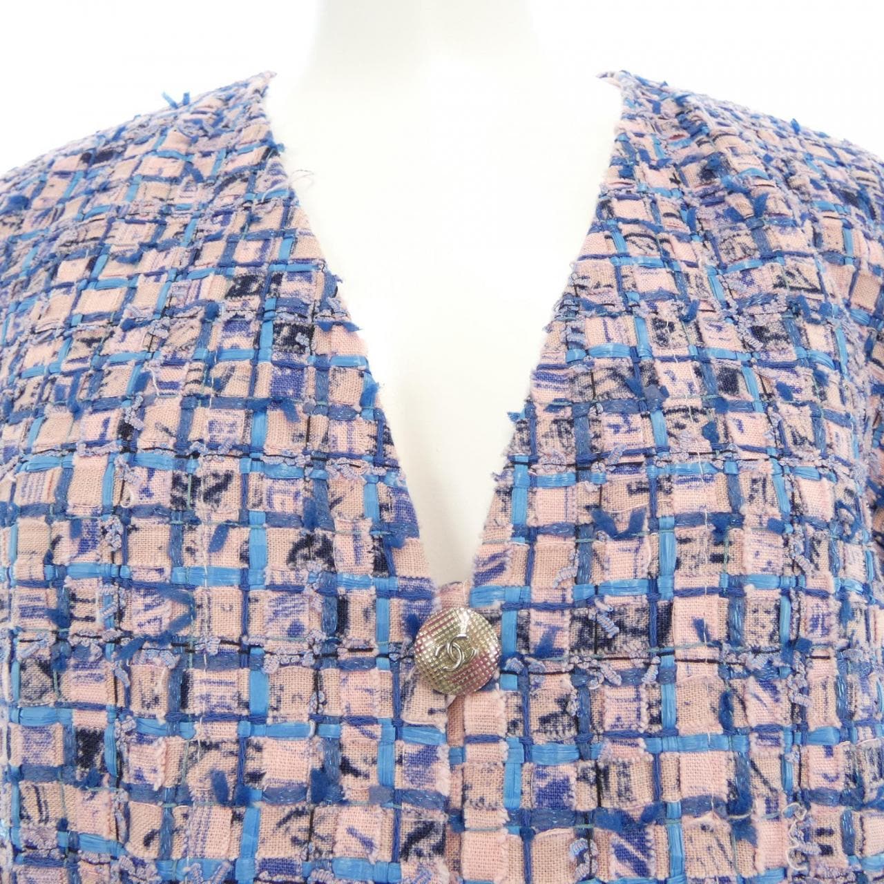 シャネル CHANEL P70099V49020 21P ノーカラージャケット