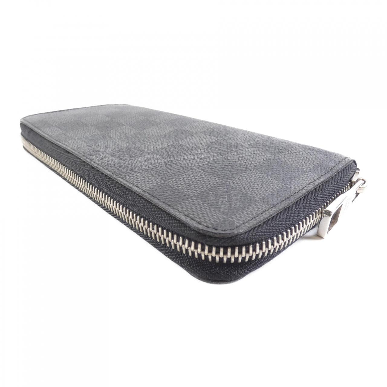 LOUIS VUITTON Damier Graphite Zippy Wallet Vertical N63095 Wallet