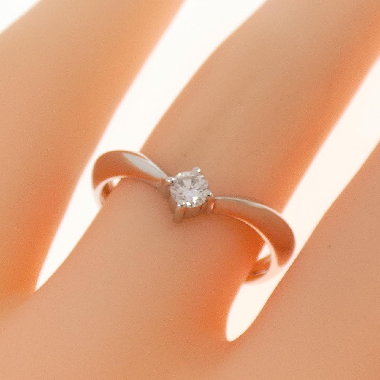PT900 ダイヤモンド リング 0.114CT