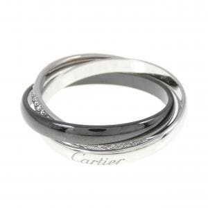 Cartier Trinity black and white small ring