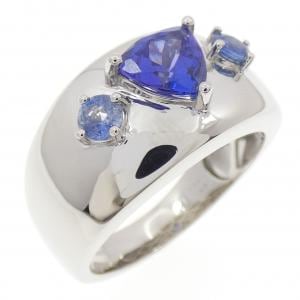 PT950 タンザナイト リング 1.34CT
