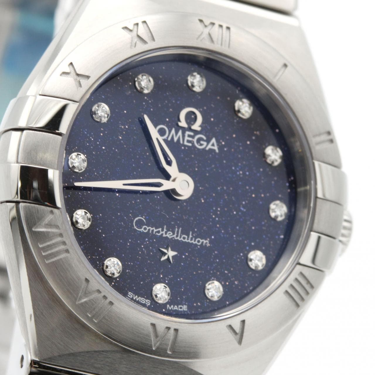 【新品】オメガ コンステレーション･12P 131.10.25.60.53.001 SS クォーツ