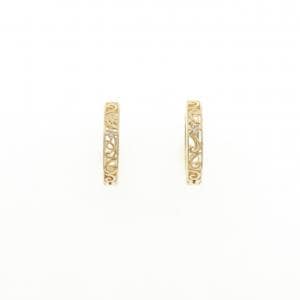 K14YG ダイヤモンド ピアス 0.02CT